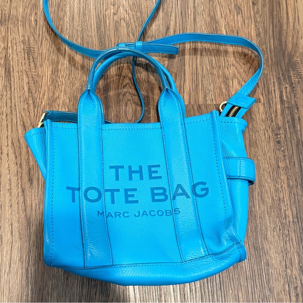Small Marc Jacobs Leather Tote Bag - Picture 6 of 6